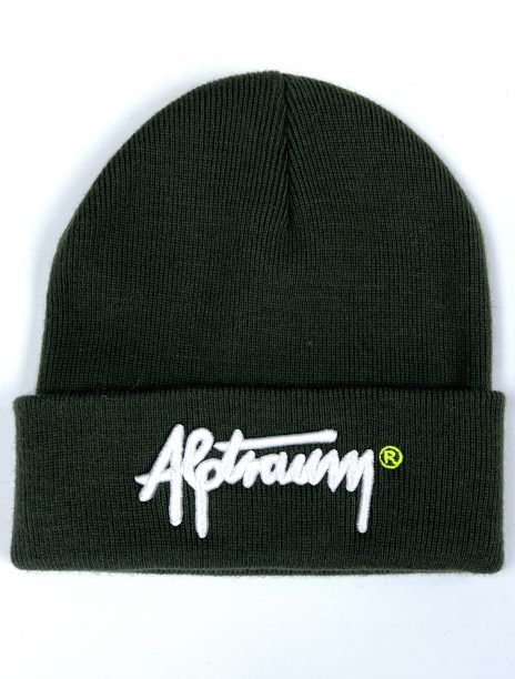 beanie-urban-Sign-olivegreen