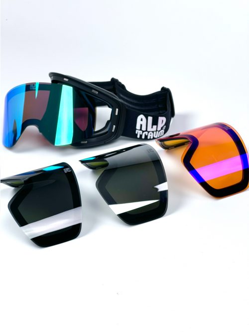 goggle-SNOW-black-exchangelens