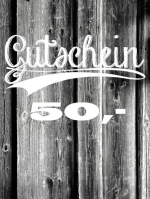 Gutschein 50,-