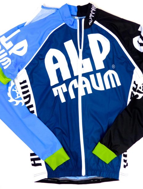 Zip-off Trikot HiFi Blue Black