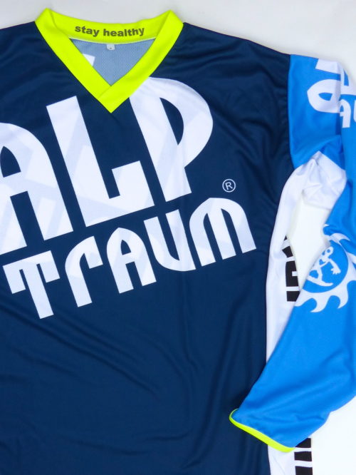 Freeride Trikot Langarm HiFi Navy Blue