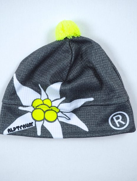 Funktionsmütze Edelweiss greymillee-neon