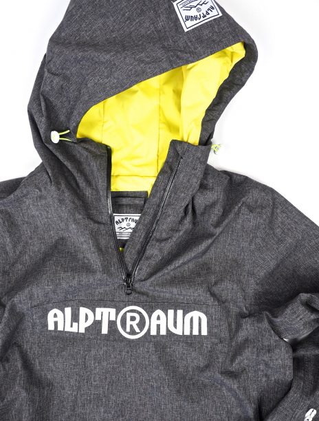 Unisex Schneehemd Rider greymillee-yellow