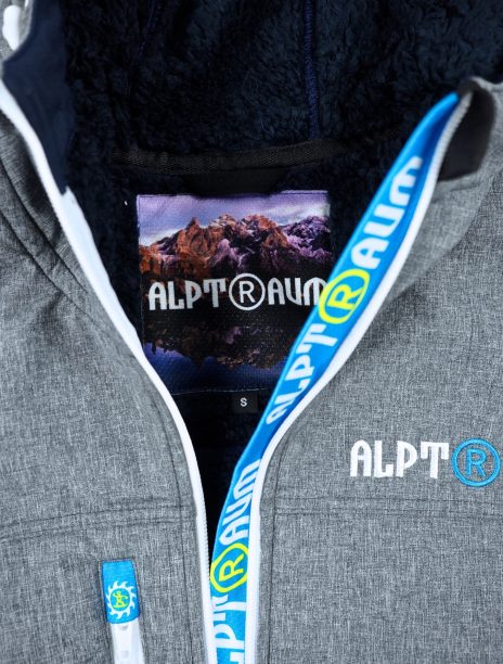 Men Softshell Rider Grey