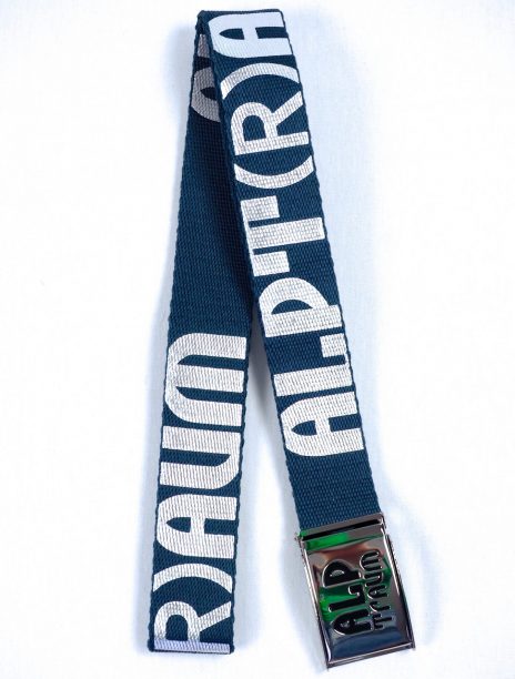 belt Rider navy silver