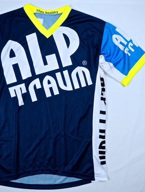 Freeride Trikot Kurzarm HiFi Navy